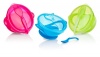 Nuby Suction Bowl with Spoon and Lid, Colors May Vary
