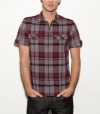 G by GUESS Glades Short-Sleeve Plaid Shirt