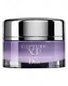 Capture XP Ultimate Wrinkle Correction Crème Capture XP is Dior's wrinkle-smoothing skincare collection that preserves and restores the density beneath each wrinkle. The unique Dior ingredient complex works in the epidermis to revitalize the potential of youth preserving cells to plump the skin and rebuild lost density. In the dermis it promotes the synthesis of hyaluronic acid. Wrinkles are immediately smoothed and are intensely reduced after one month. 1.69 oz.