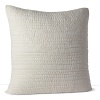This Sky Pintuck sham adds simple texture to your bedding.