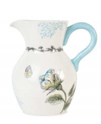 A beautiful blossom unfolds across this whimsical pitcher from Edie Rose by Rachel Bilson. Coordinate with other Rose dinnerware and serveware to create your own garden variety. A beautiful blossom unfolds across this whimsical pitcher from Edie Rose by Rachel Bilson. Coordinate with other Rose dinnerware and serveware to create your own garden variety.
