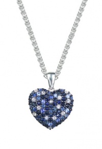 Effy Jewlery Balissima Splash Blue Sapphire Heart Pendant, 2.75 TCW Effy Jewlery Balissima Splash Blue Sapphire Heart Pendant, 2.75 TCW