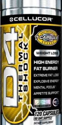 Cellucor D4 Thermal Shock 120 Capsules Cellucor D4 Thermal Shock 120 Capsules