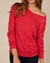 Eco-Heather Slouchy Pullover