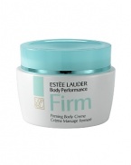 Go beyond hydration to counteract the visible signs of aging. This ultra luxurious firming body creme works within the skin and on the skin's surface to counteract lack of resilience and tone due to loss of collagen. SMOOTHES SKIN'S SURFACE day after day, potent ingredients such as Brazilian Coffee Seed Extract and Brazilian Muru-Muru Butter improve skin's texture by rebuilding its moisture barrier. Powerful moisture magnets relieve dry skin to keep it hydrated and comfortable. IMPROVES ELASTICITY AND TONE A skin-fortifying Bio-Peptide helps boost natural collagen production, reinforcing skin's supportive network for a firmer look. The visible results: body's contours appear sleeker, firmer. Skin feels incredibly silky, looks smoother and younger. THE PROOF IS IN Consumer testing shows: 98%* of women said their skin felt moisturized and hydrated; 88%* of women said their skin felt firmed and toned after application. FROM THE BODY PERFORMANCE COLLECTION Based on powerful technologies and advanced, breakthrough ingredients, these ultra luxurious formulas work in synergy to give you the look you want... slim, firm and smooth. It's never been easier to shape your body's future.* Based on a 51-person test after just one week.