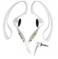 Sony MDR-J10 Clip-on Style Stereo Headphones (White) Sony MDR-J10 Clip-on Style Stereo Headphones (White)