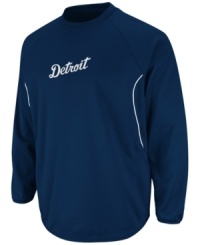 Step up to the plate. Send some positive energy to your favorite team in this sweet Detroit Tigers MLB fleece with Therma Base technology from Majestic. Step up to the plate. Send some positive energy to your favorite team in this sweet Detroit Tigers MLB fleece with Therma Base technology from Majestic.
