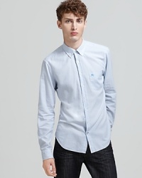 A classic shirt for the modern man, courtesy of the brand that's practiced in timeless wearability. From Burberry. A classic shirt for the modern man, courtesy of the brand that's practiced in timeless wearability. From Burberry.