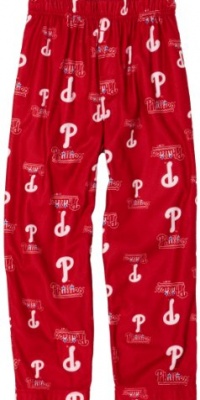 MLB Infant/Toddler Boys' Philadelphia Phillies Printed Pant, Red, Large (4T) MLB Infant/Toddler Boys' Philadelphia Phillies Printed Pant, Red, Large (4T)