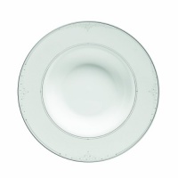 Monique Lhuillier for Royal Doulton Modern Love Rim Soup Bowl, 8-Inch Monique Lhuillier for Royal Doulton Modern Love Rim Soup Bowl, 8-Inch