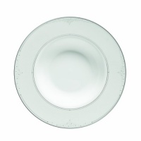 Monique Lhuillier for Royal Doulton Modern Love Rim Soup Bowl, 8-Inch