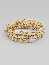 From the Classic Chain Collection. A single band of 18K gold in a signature chain design.18K yellow gold Width, about ¼ Length, about 7½ Clasp closure Made in Bali Please note: Bracelets sold separately