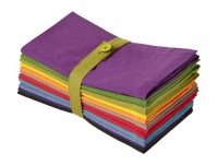 Multicolor 12 Pack Dinner Napkins - by Cotton Craft - 100% Cotton - A Rainbow of delicious and appetizing colors to enhance any dinner setting - Set contains one each of Magenta, Lime, Ming Red, Stone, Black, Lavender, Grape, Orange, Teal, Navy, Mustard a Multicolor 12 Pack Dinner Napkins - by Cotton Craft - 100% Cotton - A Rainbow of delicious and appetizing colors to enhance any dinner setting - Set contains one each of Magenta, Lime, Ming Red, Stone, Black, Lavender, Grape, Orange, Teal, Navy, Mustard a