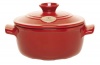 Emile Henry Flame Top 1.9-Quart Round Oven, Red