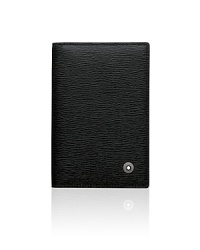 Make a strong impression when presenting your business card encased in this refined leather holder from Montblanc. Make a strong impression when presenting your business card encased in this refined leather holder from Montblanc.