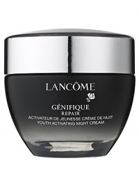 You sleep. Genes don't. Wake up to visibly repaired skin. During the night, the speed of cell regeneration doubles. By screening over 4,000 genes, our laboratories identified the genes responsible for making this activity happen. Today, Lancôme creates Génifique Repair, out first night care that boosts the activity of genes. Visibly repair and restore your skin while you sleep. The first morning, skin looks smoother and fresher. You sleep. Genes don't. Wake up to visibly repaired skin. During the night, the speed of cell regeneration doubles. By screening over 4,000 genes, our laboratories identified the genes responsible for making this activity happen. Today, Lancôme creates Génifique Repair, out first night care that boosts the activity of genes. Visibly repair and restore your skin while you sleep. The first morning, skin looks smoother and fresher.