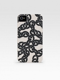 Protect your iPhone® in style with a bold snap-on case in a graphic chain print.Printed plastic2¼W X 4½H X ½DImported Please note: iPhone® not included. Protect your iPhone® in style with a bold snap-on case in a graphic chain print.Printed plastic2¼W X 4½H X ½DImported Please note: iPhone® not included.