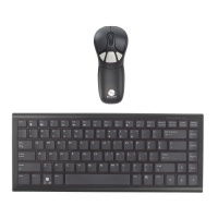 Gyration Wireless Air Mouse GO Plus and Wireless Compact Keyboard Bundle GYM1100CKNA - Energy Star Qualified Gyration Wireless Air Mouse GO Plus and Wireless Compact Keyboard Bundle GYM1100CKNA - Energy Star Qualified