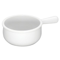 The ultimate bowl for the ultimate soup. Crafted of durable stoneware, Le Creusets French onion soup bowl is expertly crafted to resist scratches, chips and stains for quality that endures. The ultimate bowl for the ultimate soup. Crafted of durable stoneware, Le Creusets French onion soup bowl is expertly crafted to resist scratches, chips and stains for quality that endures.