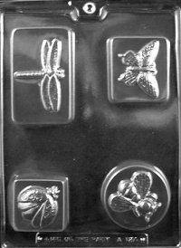 GARDEN BUG SOAP BARS Animal Soap Mold GARDEN BUG SOAP BARS Animal Soap Mold