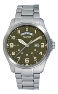 Victorinox Swiss Army Men's 241291 Infantry Vintage Green Stainless Steel Watch Victorinox Swiss Army Men's 241291 Infantry Vintage Green Stainless Steel Watch