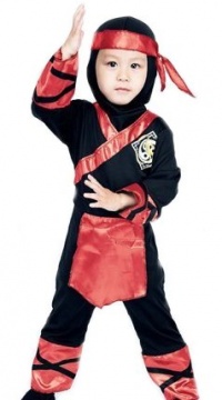 Fire Ninja Toddler Costume Fire Ninja Toddler Costume