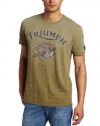 Lucky Brand Mens Men's Triumph Tiger Graphic Tee