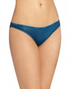 Calvin Klein Women's Bottom's Up Bikini Underwear, Blue Spell, Medium