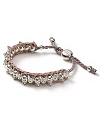 A total bestie. Links of London's gives the classic friendship bracelet an edgy upgrade with the addition of hard-hitting silver skulls. Single or stacked, it's a style-setter staple. A total bestie. Links of London's gives the classic friendship bracelet an edgy upgrade with the addition of hard-hitting silver skulls. Single or stacked, it's a style-setter staple.