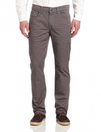 Joe's Jeans Men's Tonal Plaid Brixton Slim Fit Straight Leg Joe's Jeans Men's Tonal Plaid Brixton Slim Fit Straight Leg