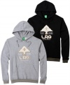 This season's best hoodies look classic and more than a little collegiate. One great way to get on trend: LRG's Team Player hooded pullover with its front logo and kangaroo pocket.