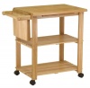 Winsome Wood Utility Cart, Natural