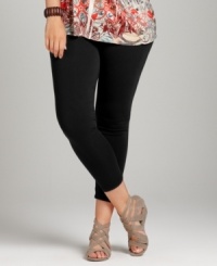 Get your tunics set for Style&co.'s plus size leggings-- they're chic and comfy! Get your tunics set for Style&co.'s plus size leggings-- they're chic and comfy!