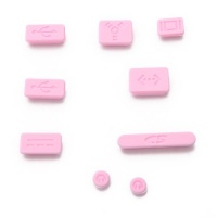 HDE® Pink Dust Stopper Port Plugs for Macbook Pro/Air HDE® Pink Dust Stopper Port Plugs for Macbook Pro/Air