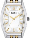 Bulova Women's 98L145 Classic Two-Tone Tonneau Watch