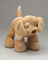 Gund Spunky medium light brown. Spunky stuffed puppy is 10 tall.