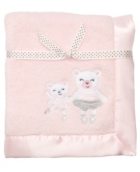 Bundle her up in this beary cute blanket from Carter's. Bundle her up in this beary cute blanket from Carter's.