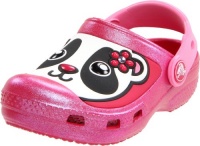 crocs Panda Clog (Toddler/Little Kid),Raspberry/Blue Iridescent,6 M US Toddler