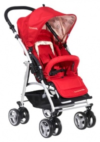 Bumbleride Flyer Reversible Handle Stroller with 7 Wheels, Ruby Bumbleride Flyer Reversible Handle Stroller with 7 Wheels, Ruby