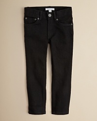 Burberry's modern Shoreditch jean keeps it cool with a sleek, slim fit and tapered leg. Burberry's modern Shoreditch jean keeps it cool with a sleek, slim fit and tapered leg.