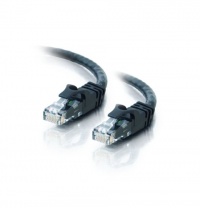 C2G / Cables to Go 27152 Cat6 550 Mhz Snagless Patch Cable, Black (7 Feet)