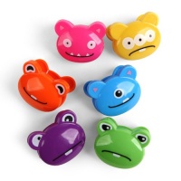 Kikkerland Monsters Bag Clips, Set of 6 Kikkerland Monsters Bag Clips, Set of 6