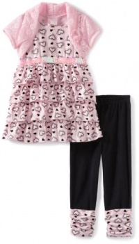 Nannette Baby-girls Infant 2 Piece Shrug Legging Set, Rosey Petal, 18 Months Nannette Baby-girls Infant 2 Piece Shrug Legging Set, Rosey Petal, 18 Months