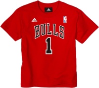 NBA Chicago Bulls Derrick Rose Short Sleeve Name & Number Tee - R8A3Rtdb5 Youth NBA Chicago Bulls Derrick Rose Short Sleeve Name & Number Tee - R8A3Rtdb5 Youth