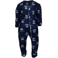 NCAA Notre Dame Fighting Irish Infant Full Zip Raglan Coverall (Blue, 18Mo) NCAA Notre Dame Fighting Irish Infant Full Zip Raglan Coverall (Blue, 18Mo)