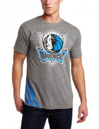NBA Men's Dallas Mavericks Originals Court Series Big Stripes Tri-Blend Short Sleeve Jersey Tee (Grey Heathered, Small) NBA Men's Dallas Mavericks Originals Court Series Big Stripes Tri-Blend Short Sleeve Jersey Tee (Grey Heathered, Small)