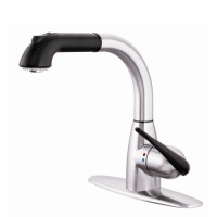 CleanFLO 8814 Single Handle Hi Arc Pull Out Faucet, Brushed Nickel CleanFLO 8814 Single Handle Hi Arc Pull Out Faucet, Brushed Nickel