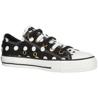 Converse Chuck Taylor Kids Shoes For Girls BLACK/WHITE 2 M Youth Converse Chuck Taylor Kids Shoes For Girls BLACK/WHITE 2 M Youth