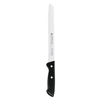 Ideal for beginners, this bread knife retains its sharpness and features a riveted handle. Ideal for beginners, this bread knife retains its sharpness and features a riveted handle.