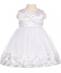 Princess Faith Pearly Lattice Dress with Diaper Cover (Sizes 12M - 24M) - white, 18 months Princess Faith Pearly Lattice Dress with Diaper Cover (Sizes 12M - 24M) - white, 18 months